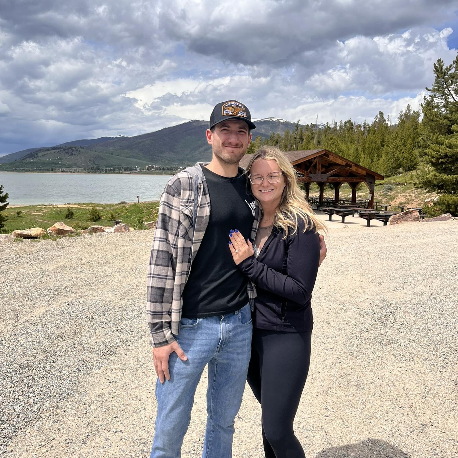 Seeing our venue for the first time: June 10, 2024