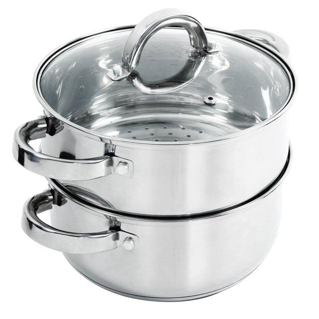 Oster 3 qt. Stainless Steel Steamer Pot with Lid