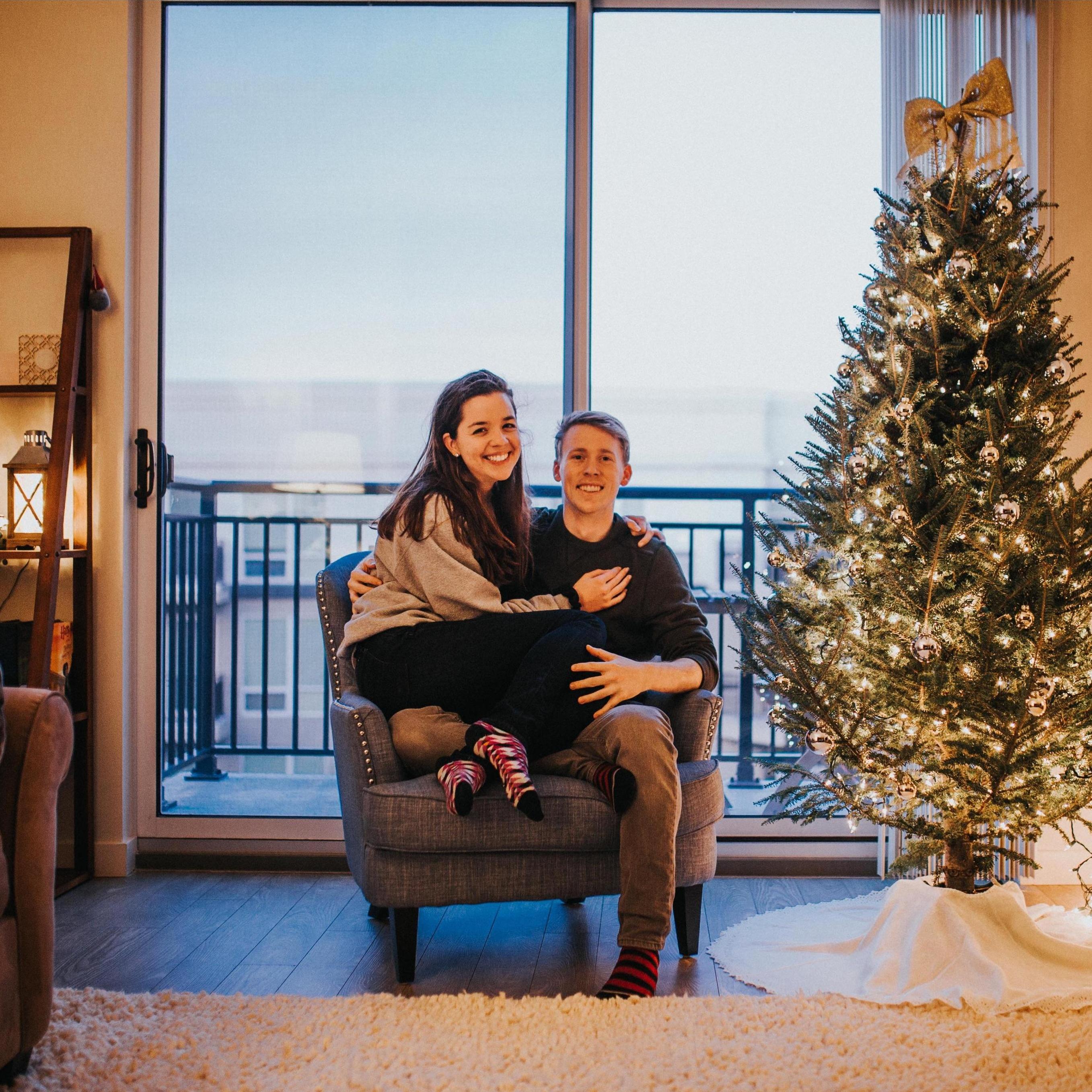 First Christmas in our first apartment