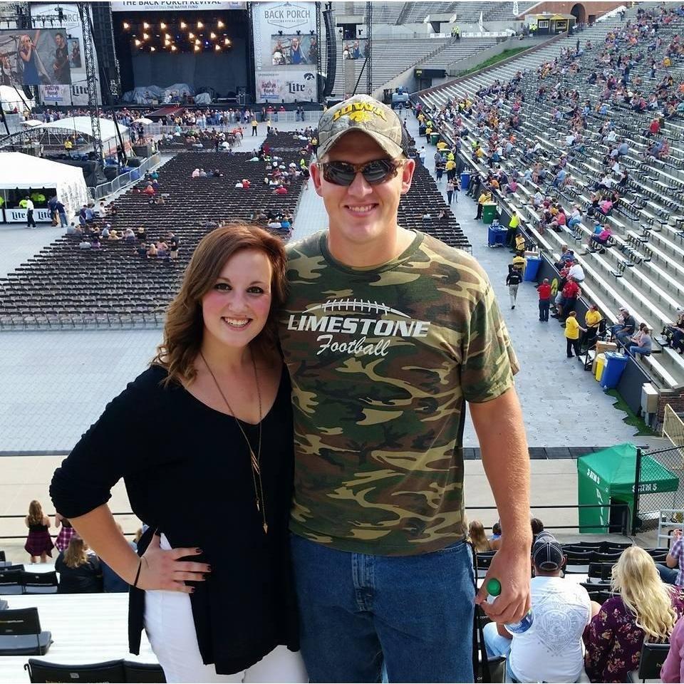 Just before the start of Sophomore year of college, this was the first photo we ever took together.