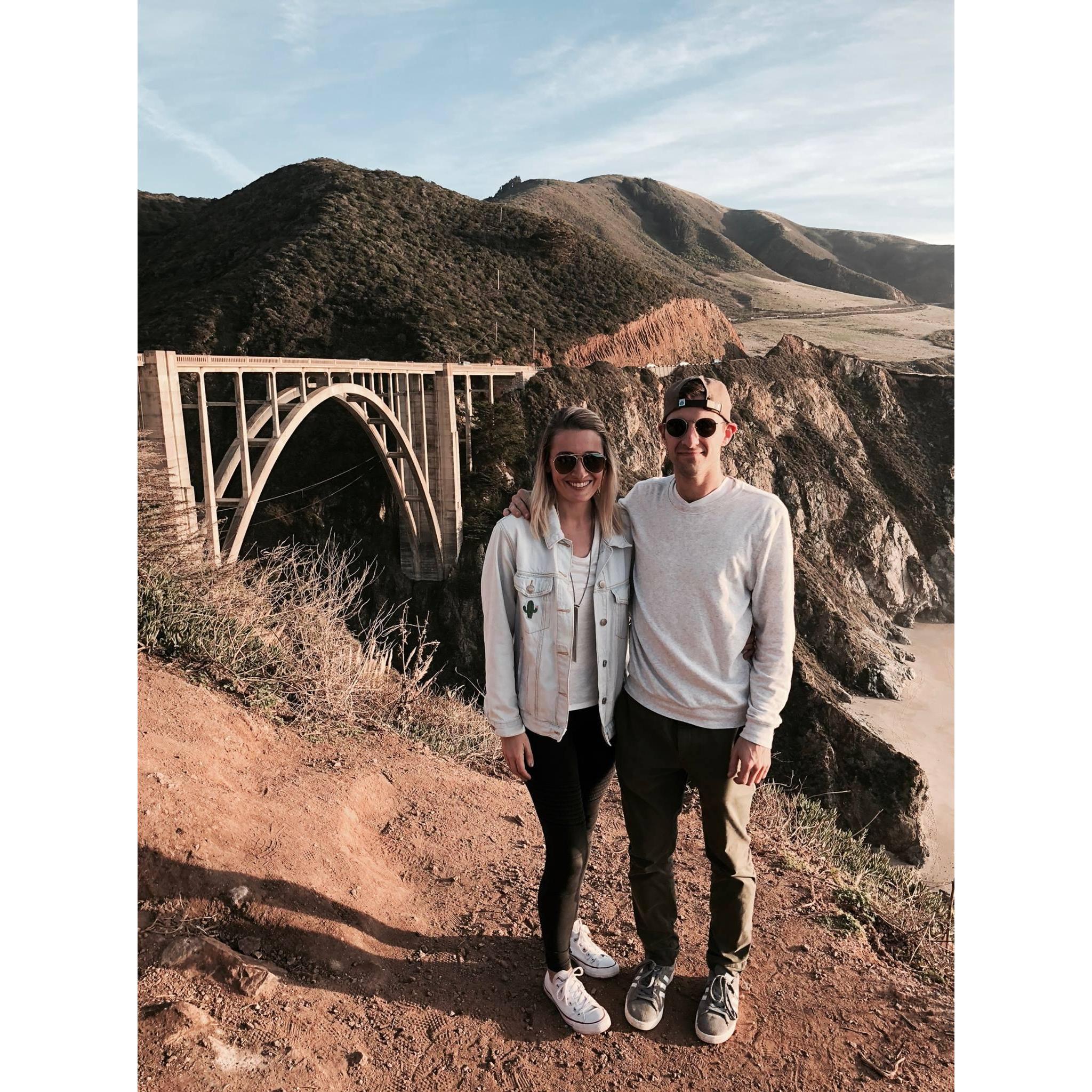 Road trip to Big Sur. January 2018