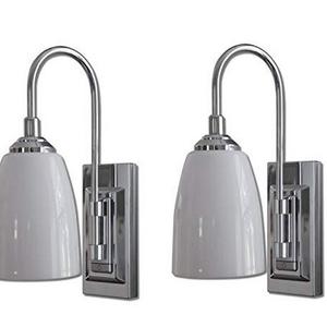 Rite Lite Battery-Operated LED Light Wall Sconce, 2 Pack