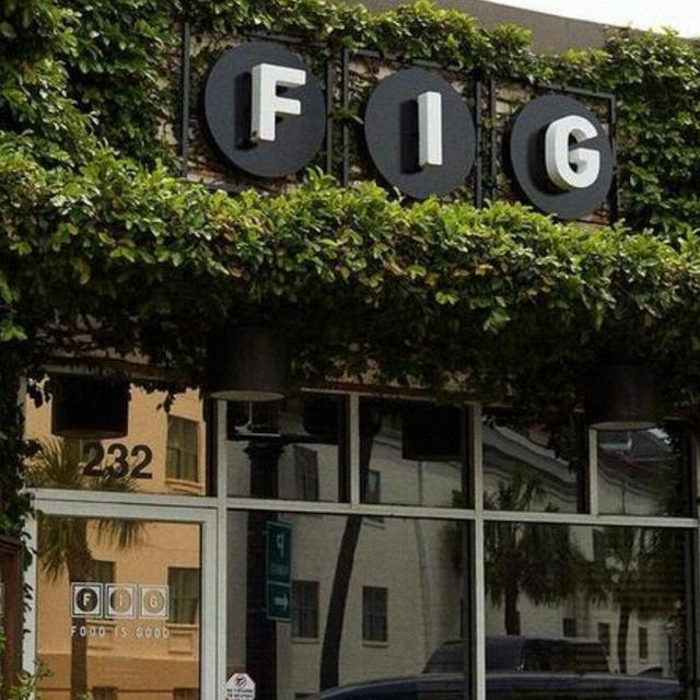 Drinks at Fig