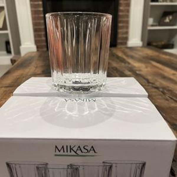 Mikasa beverage glasses