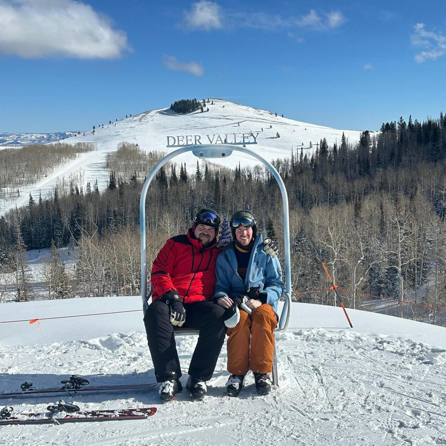Skiing in Park City, Utah