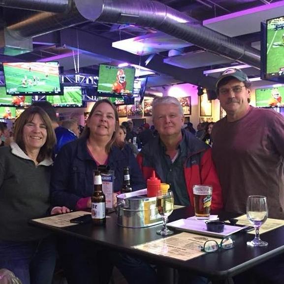 The parents hanging out without us in Green Bay, WI - October 2018