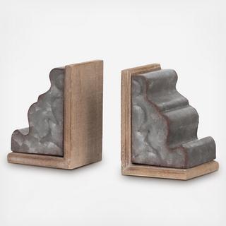 Marna Geode Bookends