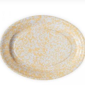 Splatter Oval Platter