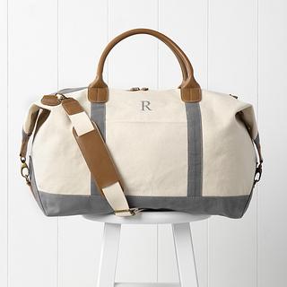 Personalized Oversized Canvas Transport Weekender