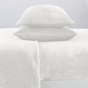 4-Piece Solid Plush Sheet | Velvet Luxe Collection By Great Bay Home