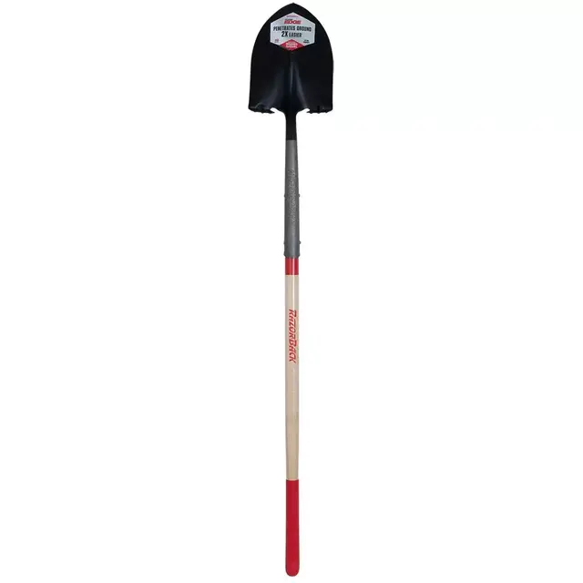 PowerEdge 48 in. Wood Handle Super Socket Digging Shovel