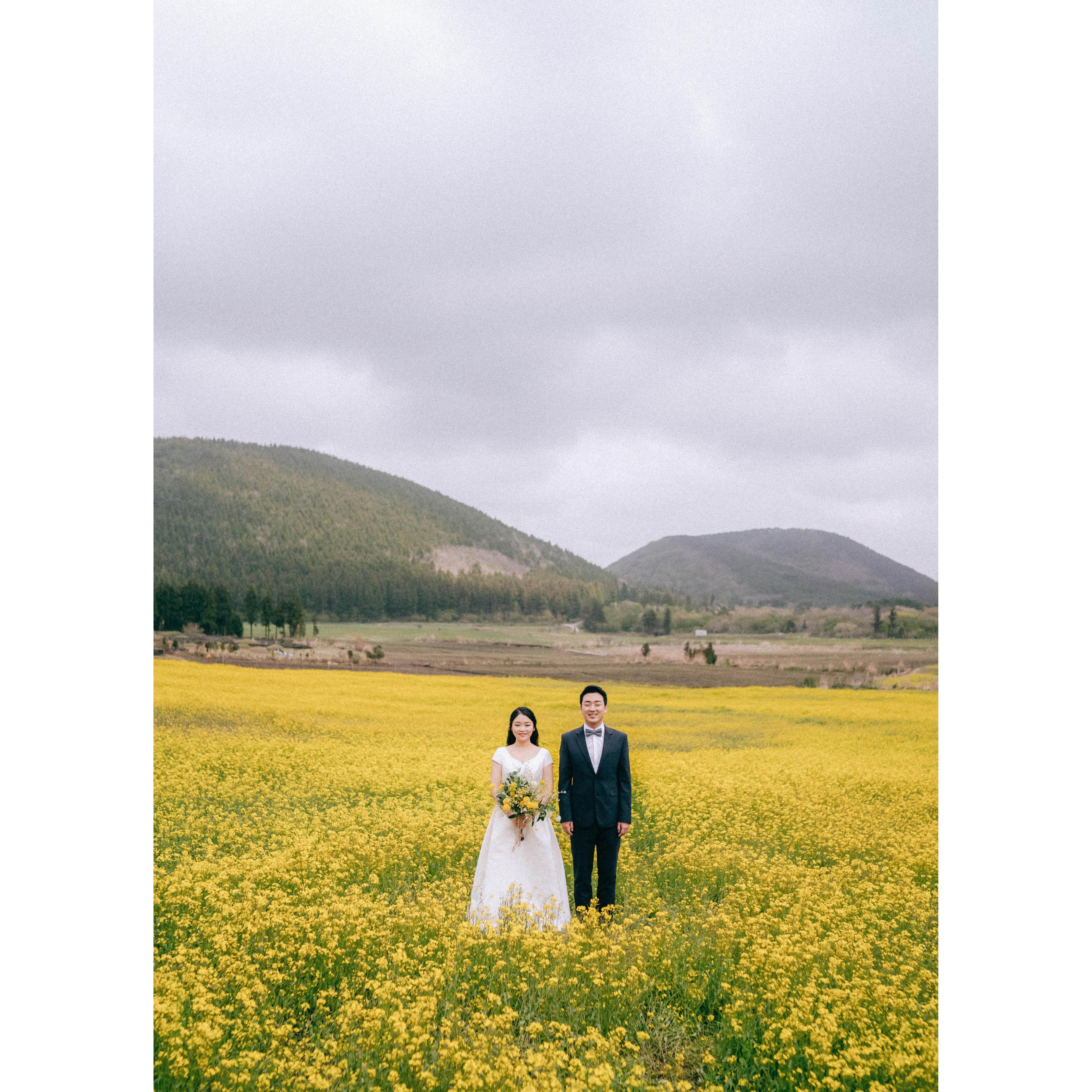 Wedding Photoshoot. in Jeju Isalnd. South Korea. 2018
