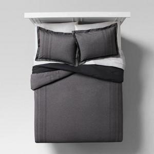 Gray Arrow Embroidered Chambray Comforter & Sham Set - Project 62™