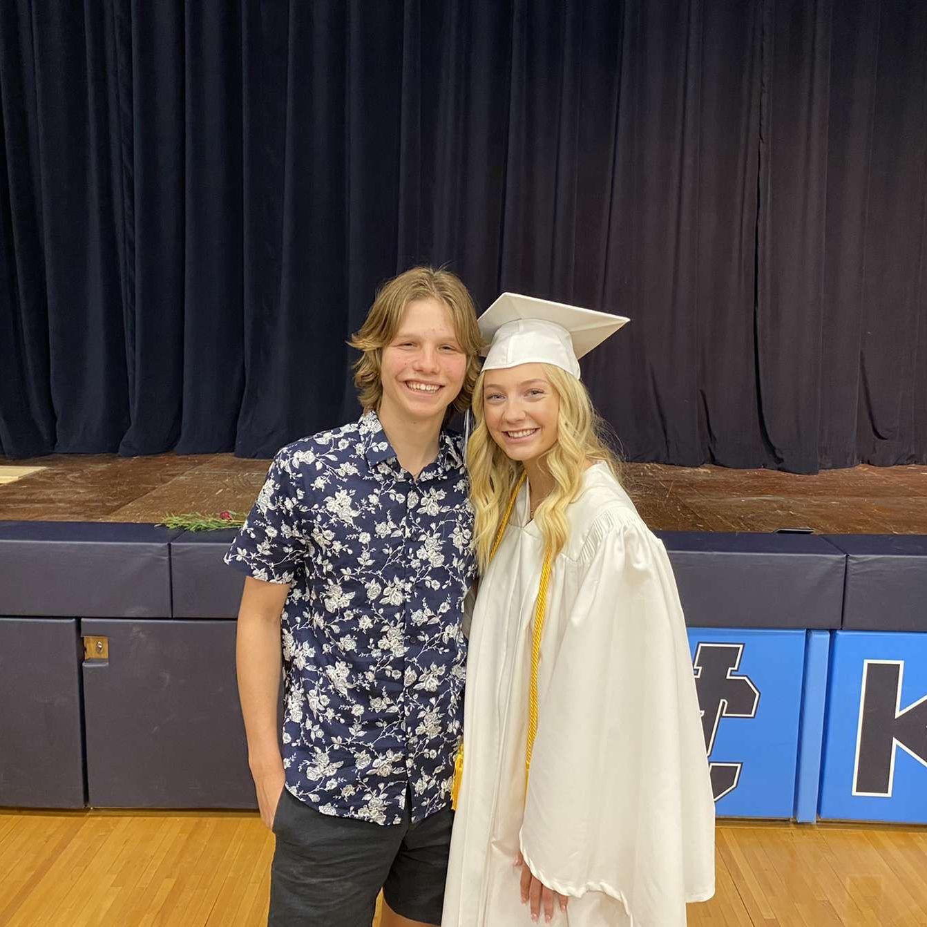 Anneka's high school graduation
