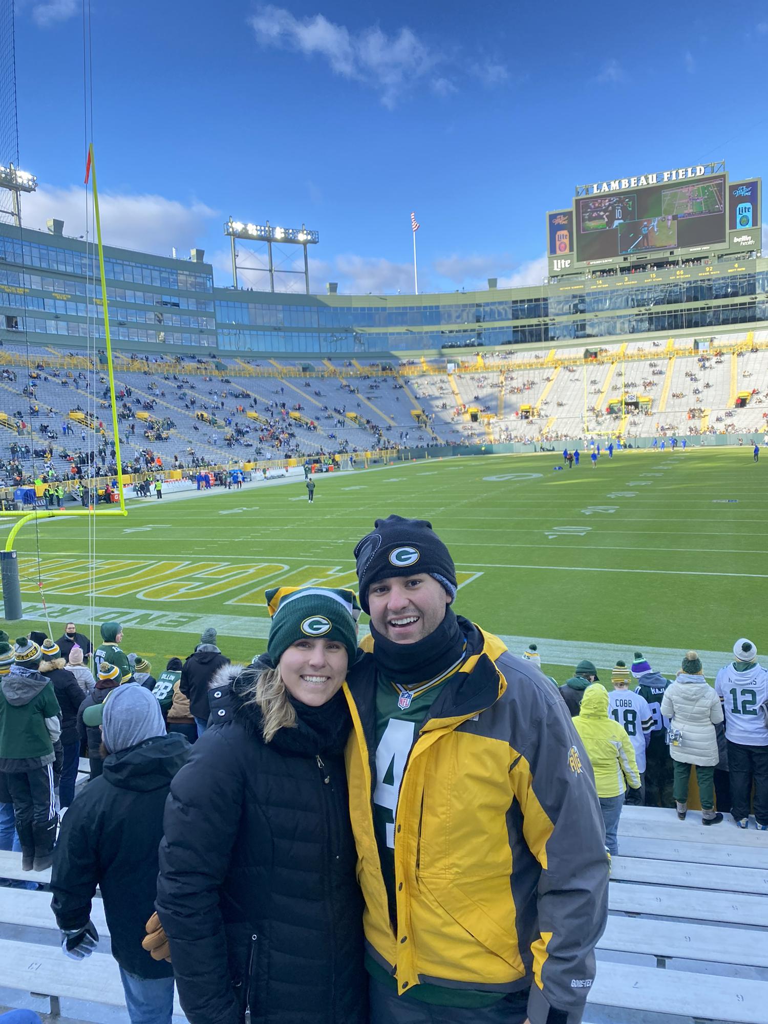 John’s First Packer Game, 2021