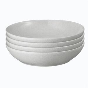 Elements Light Grey Set of 4 Pasta Bowls