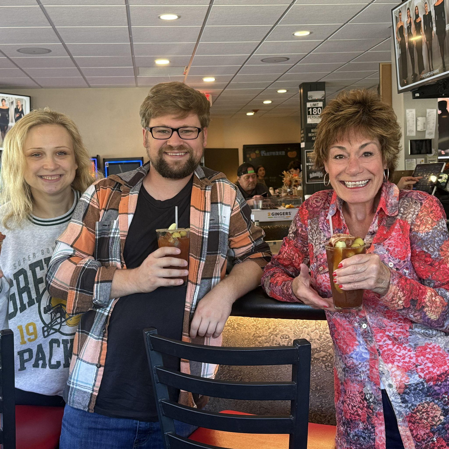 We love getting bloodies with Lori!