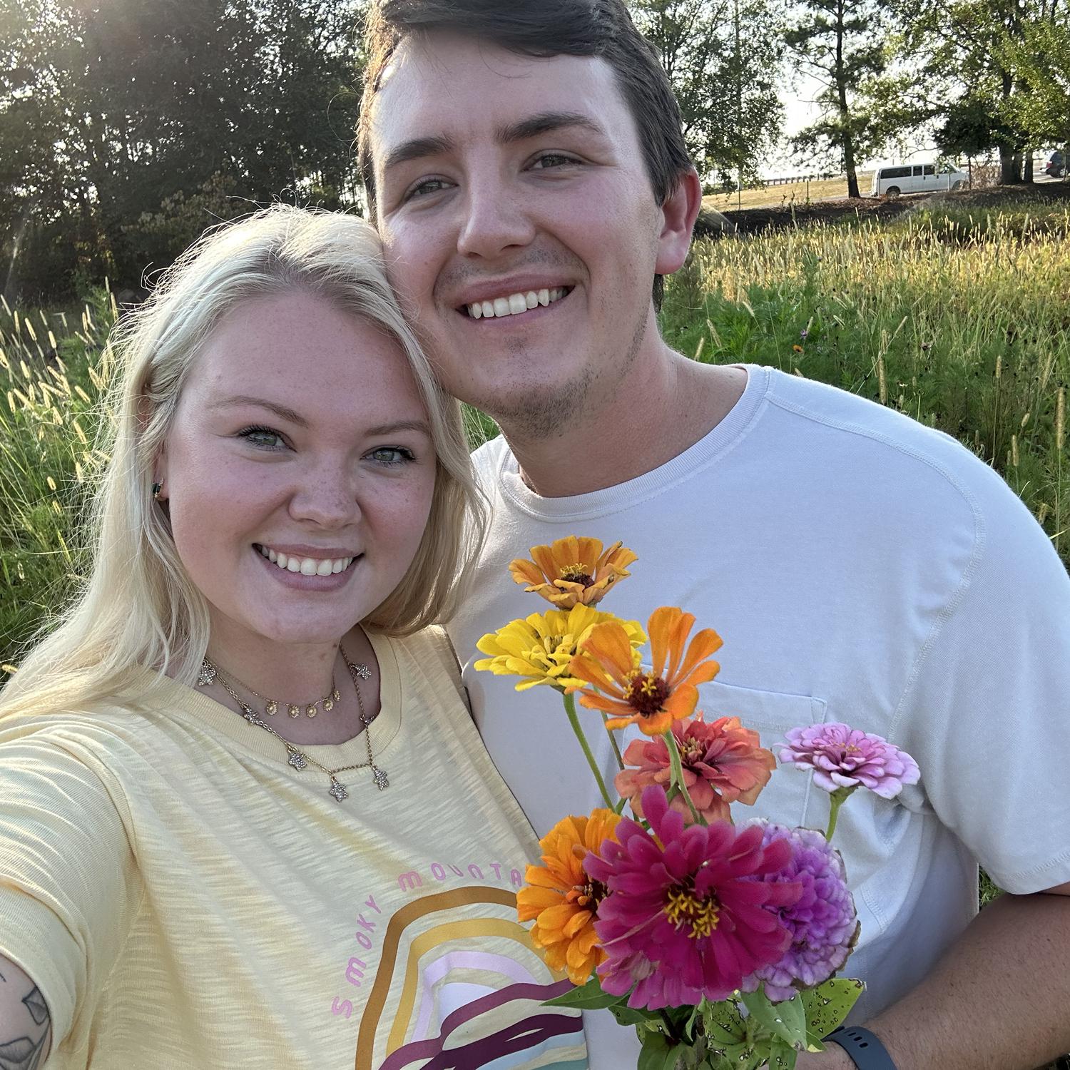 Pickin wild flowers in Ridgeland 
August 23, 2023