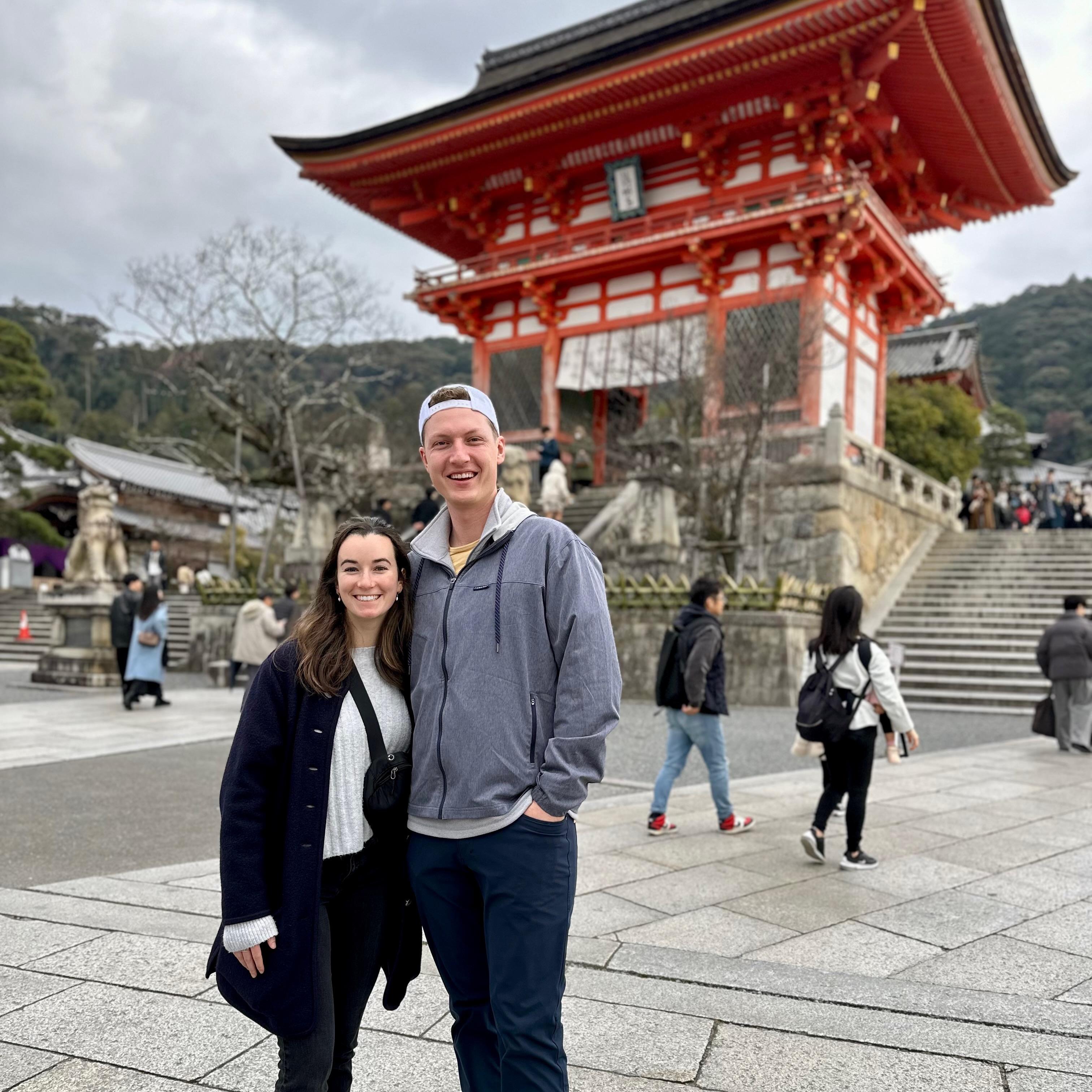 Hailey visiting Charlie in Japan over the second deployment!