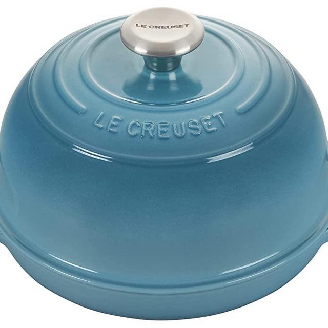 Le Creuset Signature Enameled Cast Iron Bread Oven with Lid, 1.75 Quart (9.5"), Caribbean
