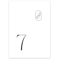 Table Number
