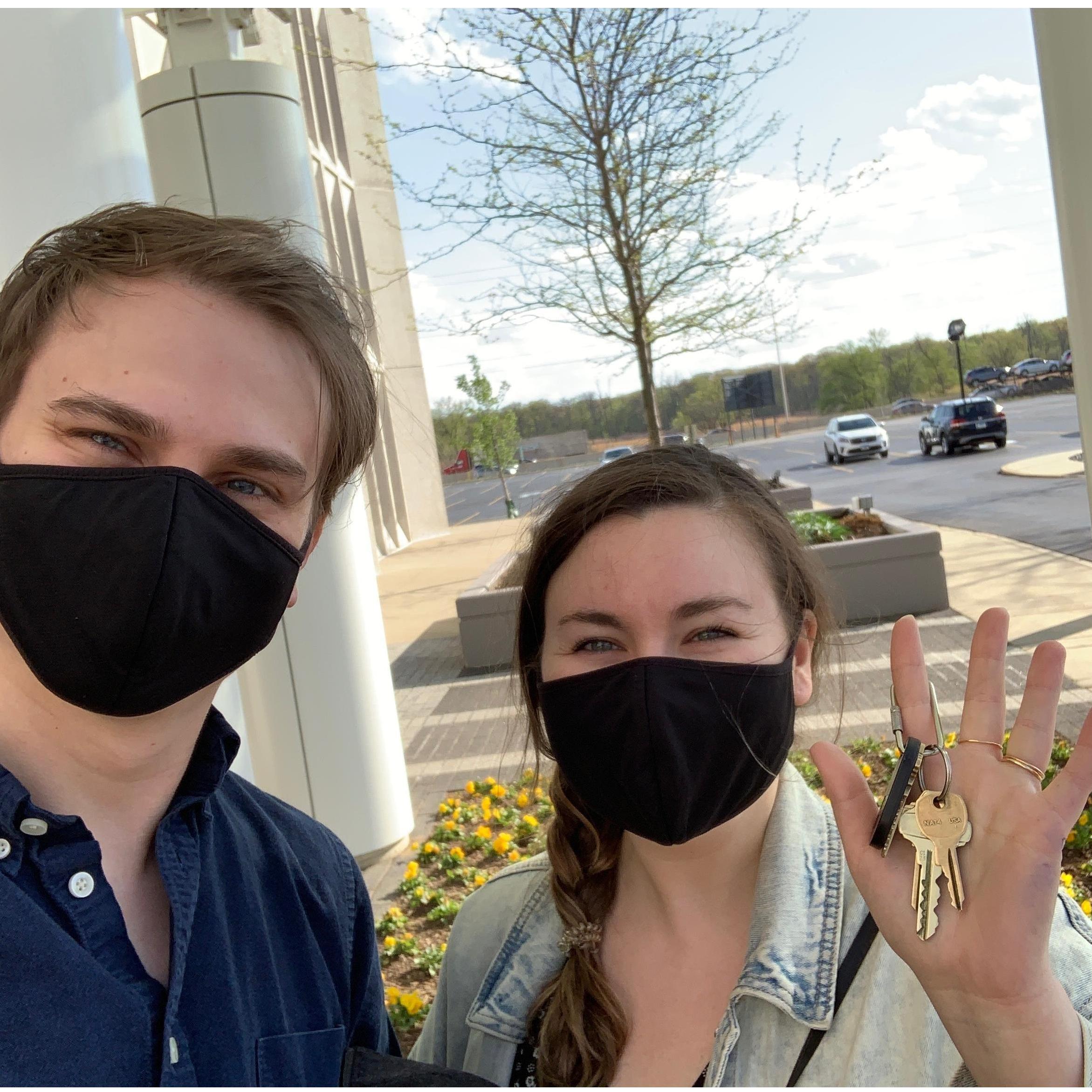 Getting the keys to our first condo, 2021