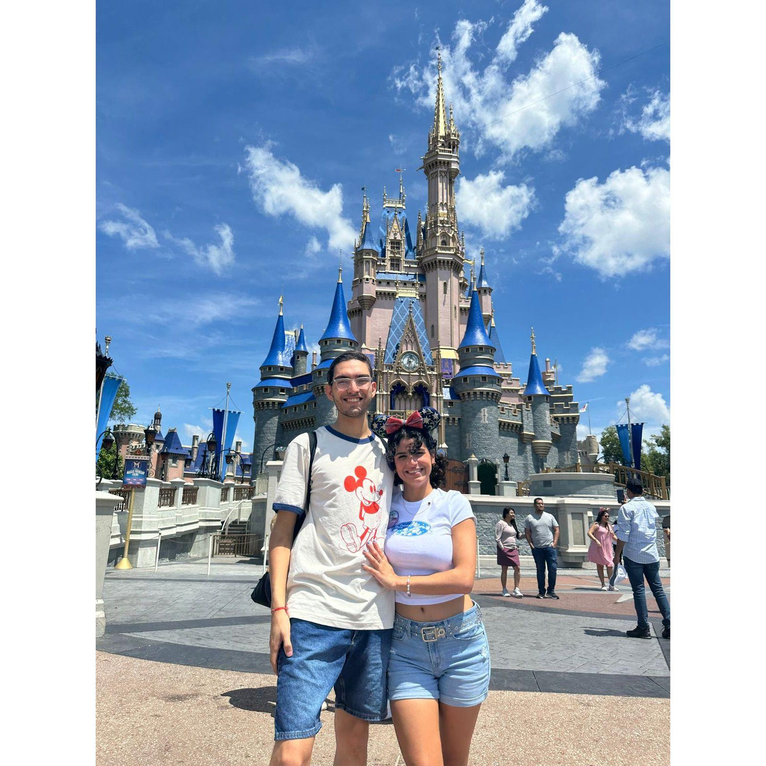 Celebramos nuestro aniversario en Disney.