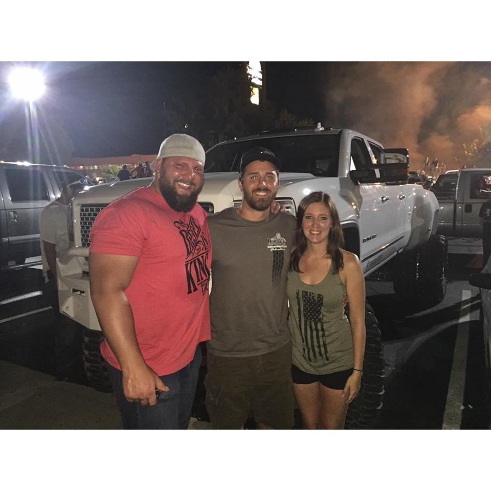 Meeting "The Muscle" at Shied Diesel