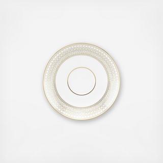 Gilded Pearl Tea Saucer