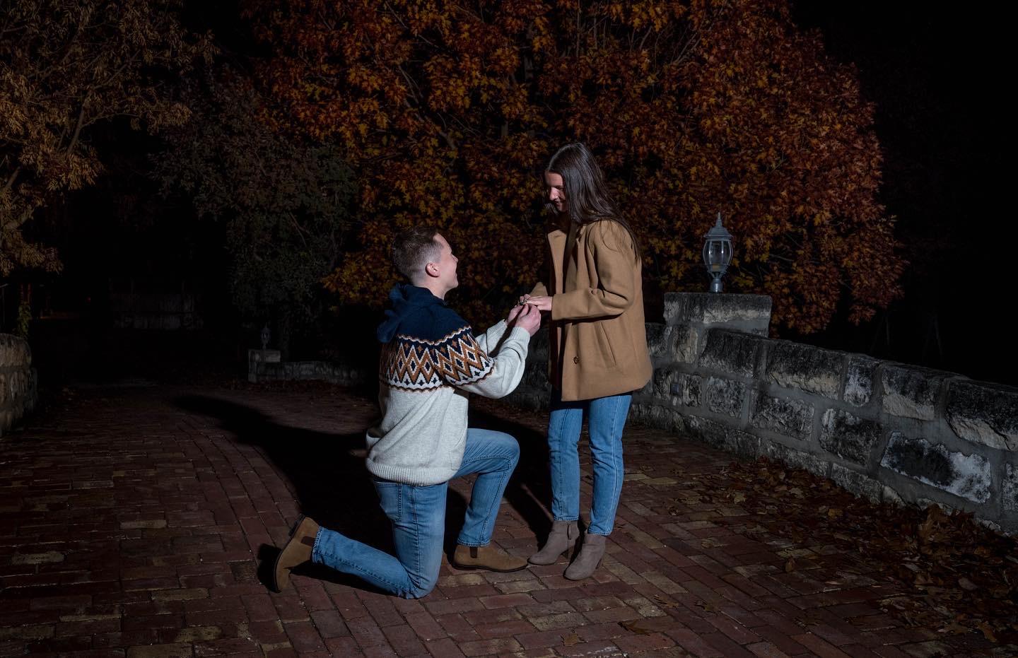 andrew proposes!