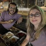 Eat, eat and eat some more.