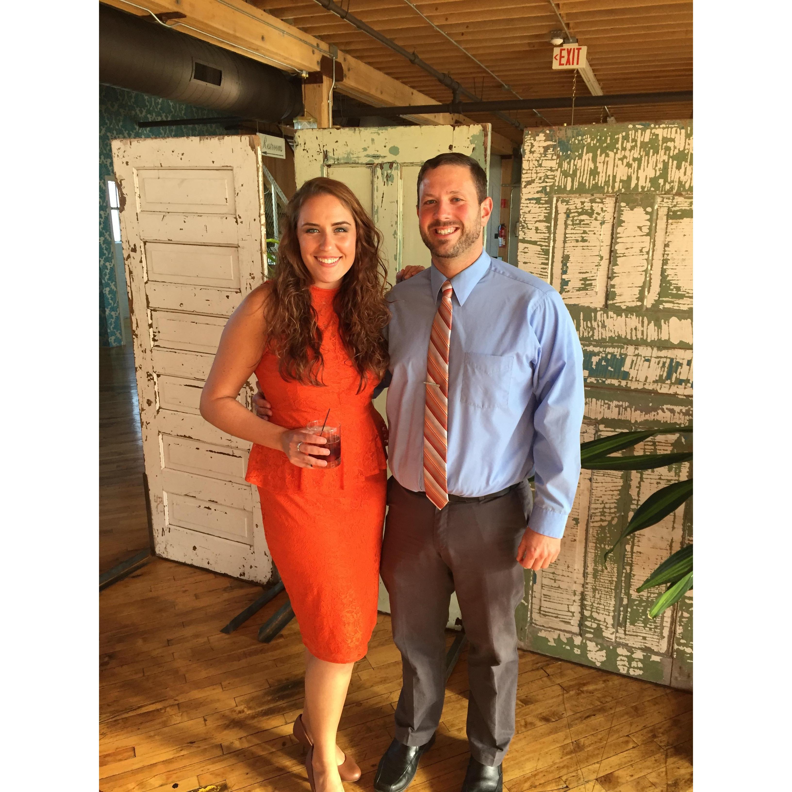 First wedding we went to together 2017