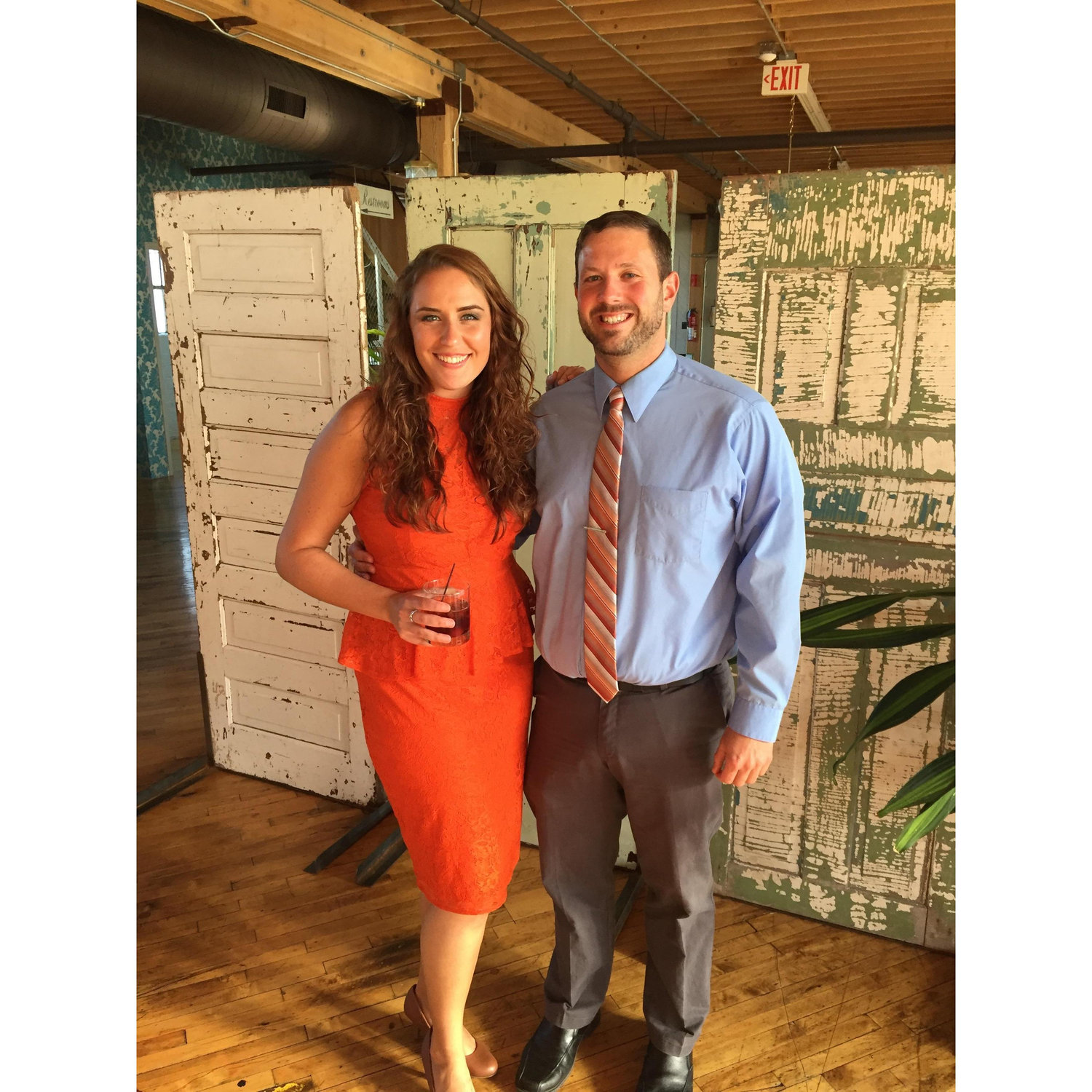 First wedding we went to together 2017