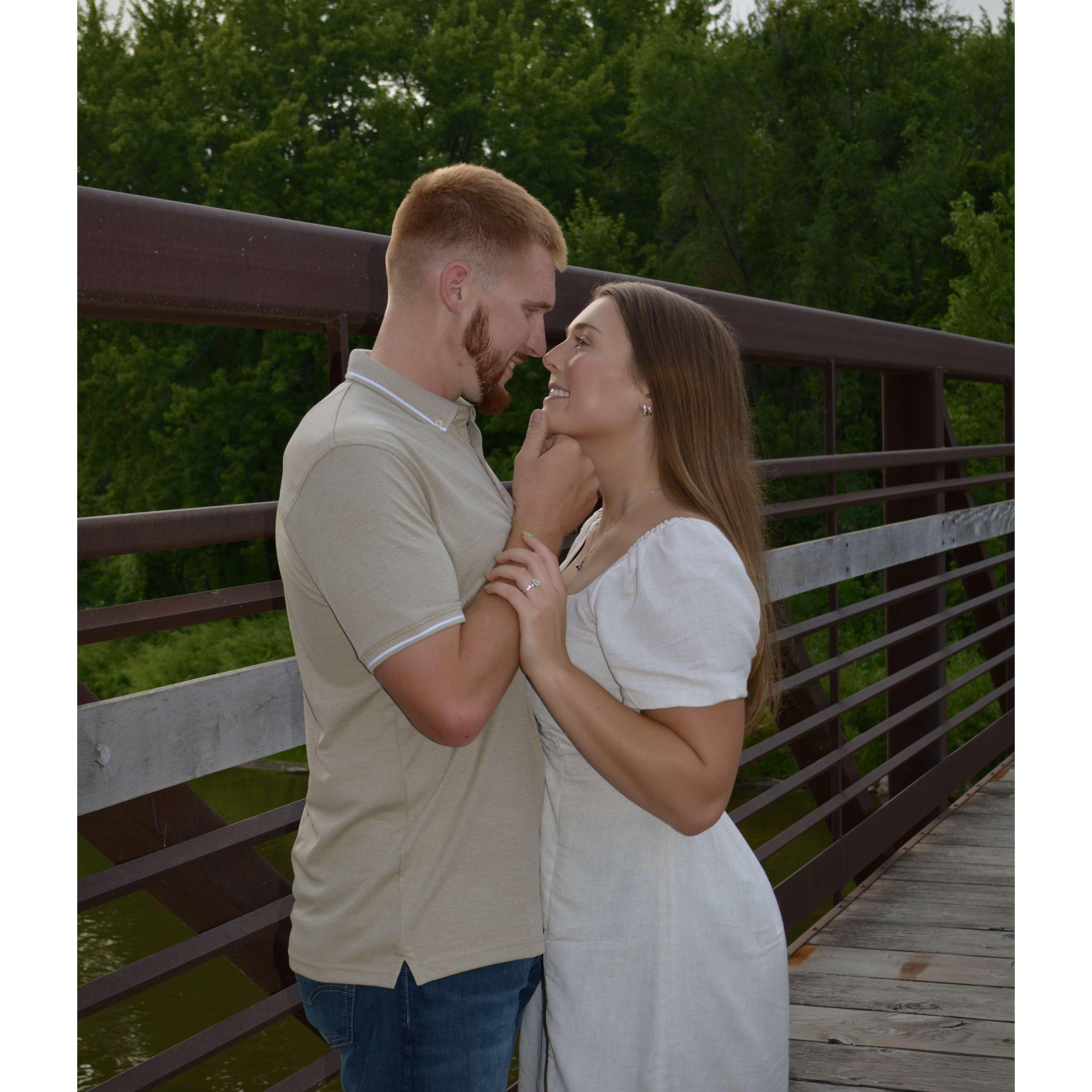 Engagement photos, summer session (Aug. 2022)