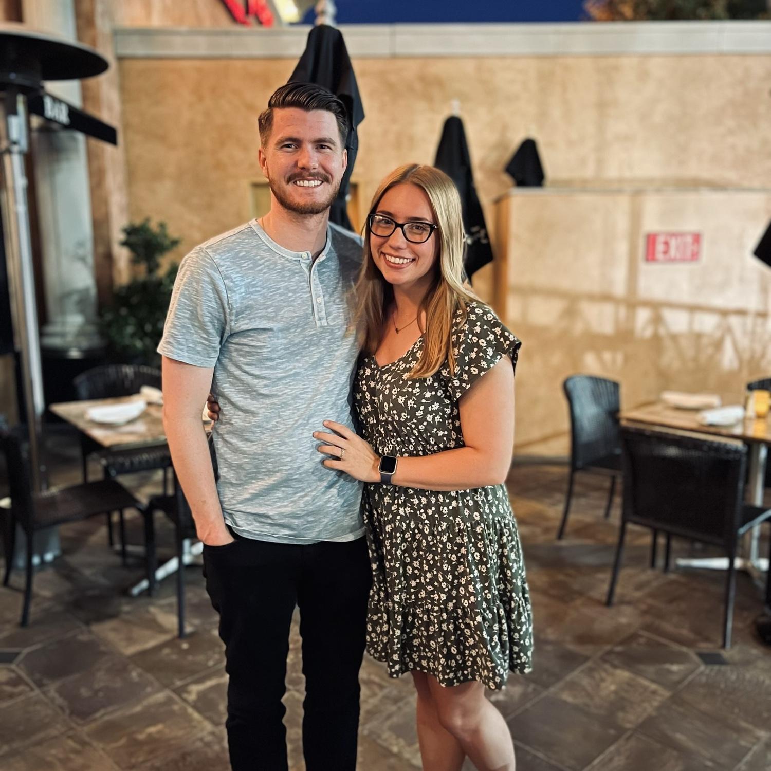 Pam’s community college graduation dinner. May 2023.