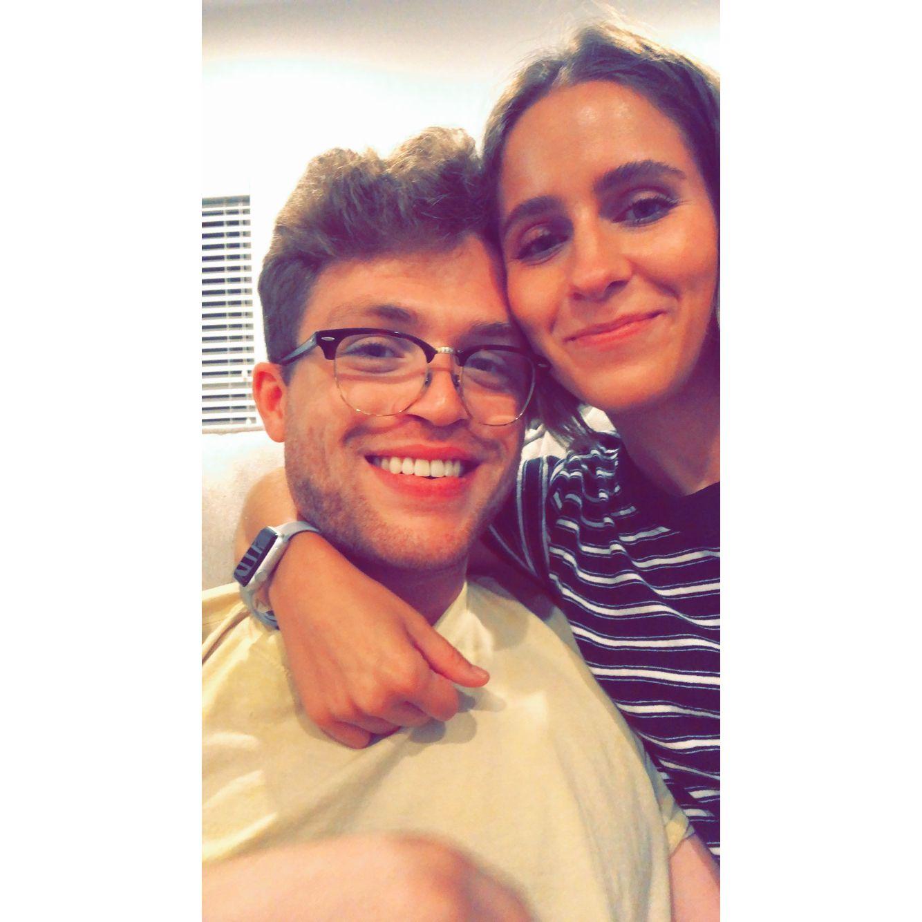 Our very first photo together.