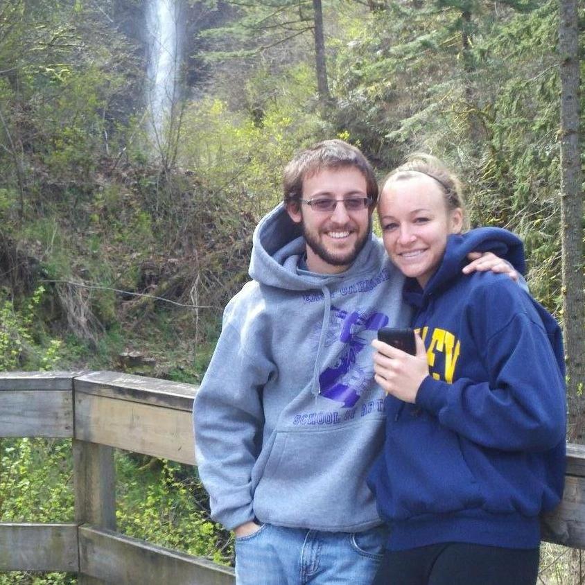 First trip to Portland, where got engaged 7ish years later.