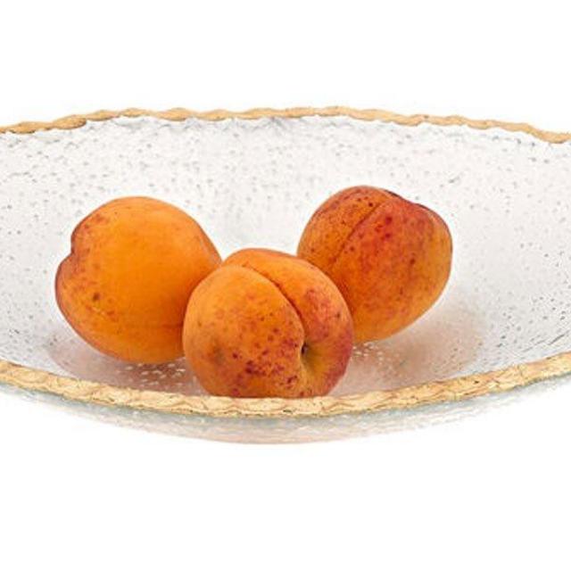Badash Crystal Gold Edge Bowl