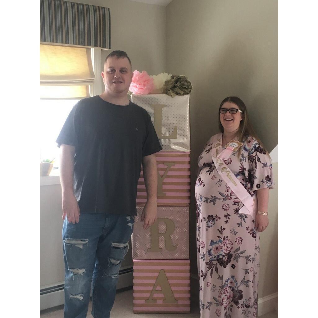 One of our 2 baby showers for our princess