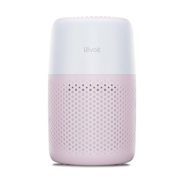 Levoit Core Mini Air Purifier with Night Light Pink