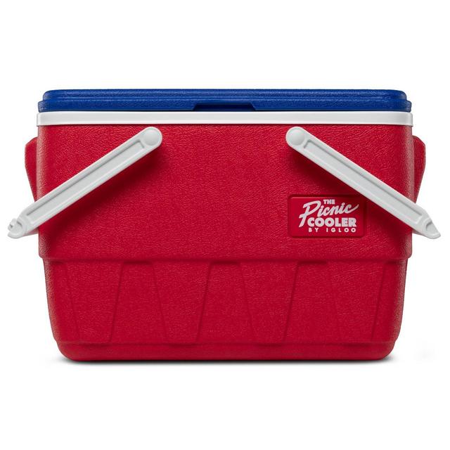 Igloo Picnic Basket Retro 25qt Cooler - Lobster Red