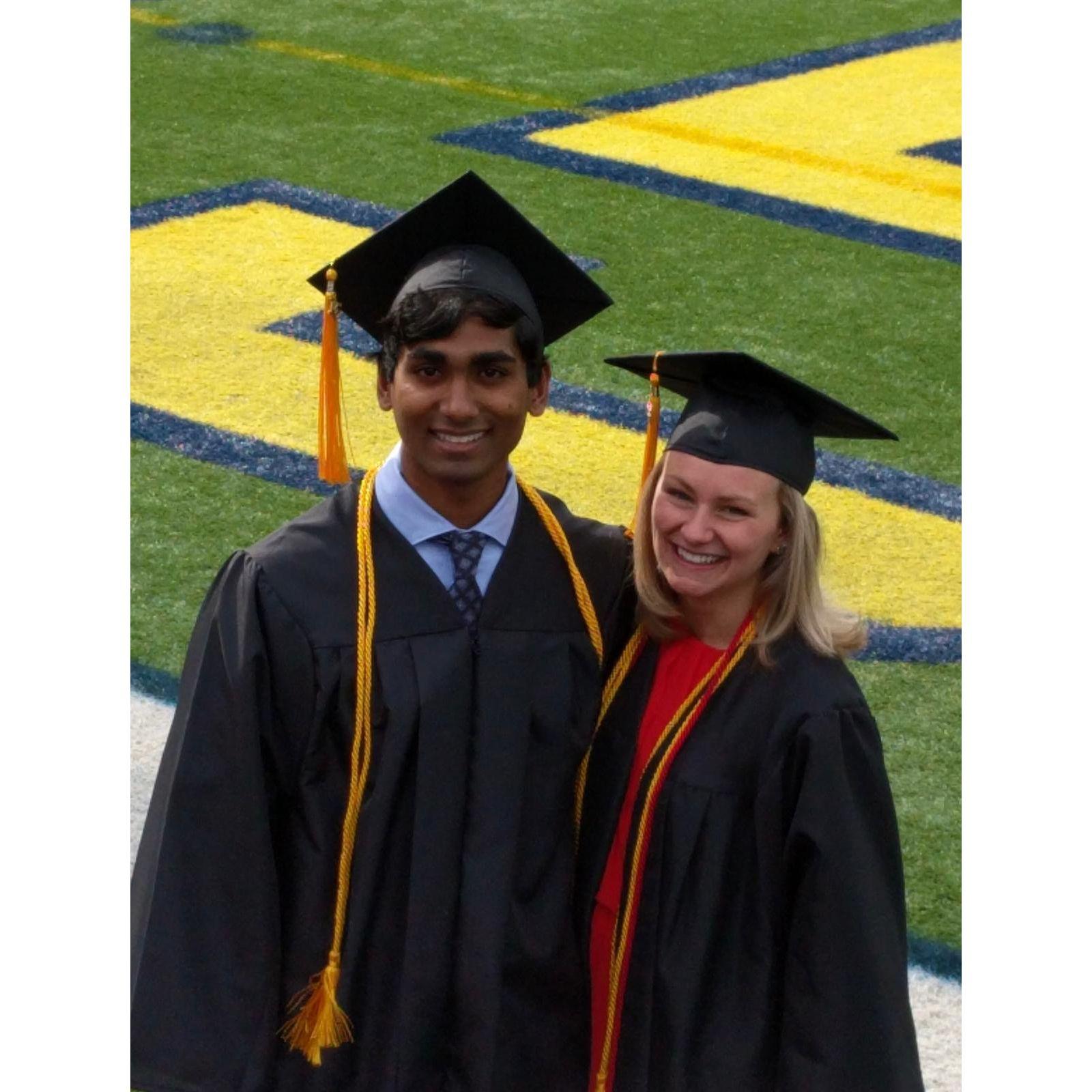 University of Michigan graduation - April 2016