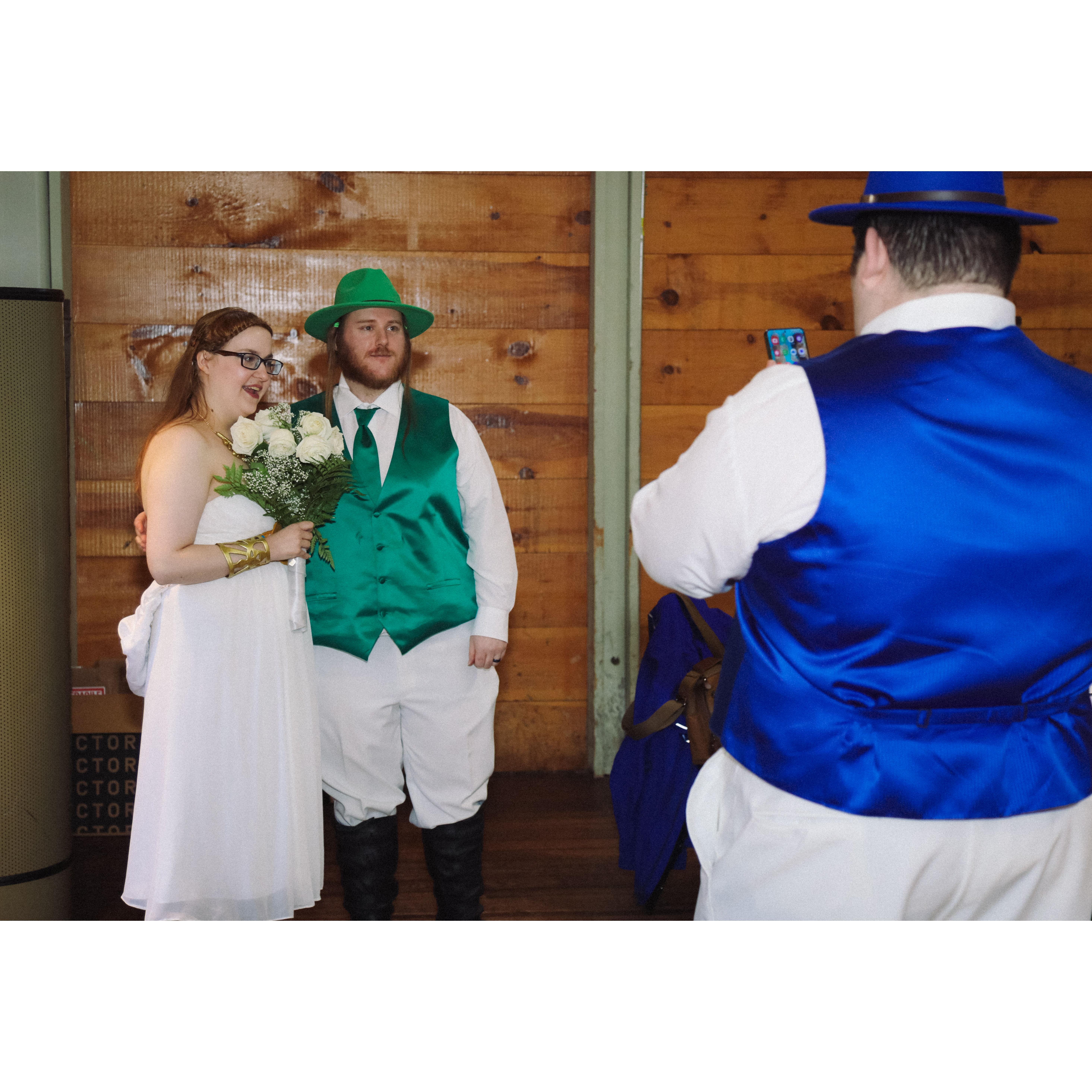 after the ceremony,