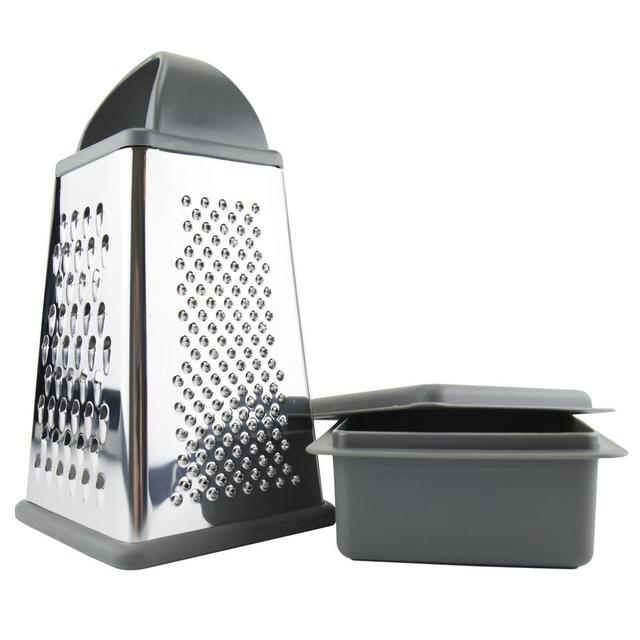Elements by Tovolo® Box Grater with Storage Container