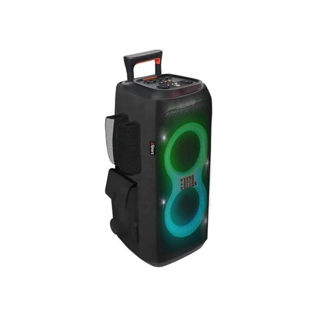 JBL PartyBox Stage 320 Portable Party Speaker with gSport Cargo Sleeve