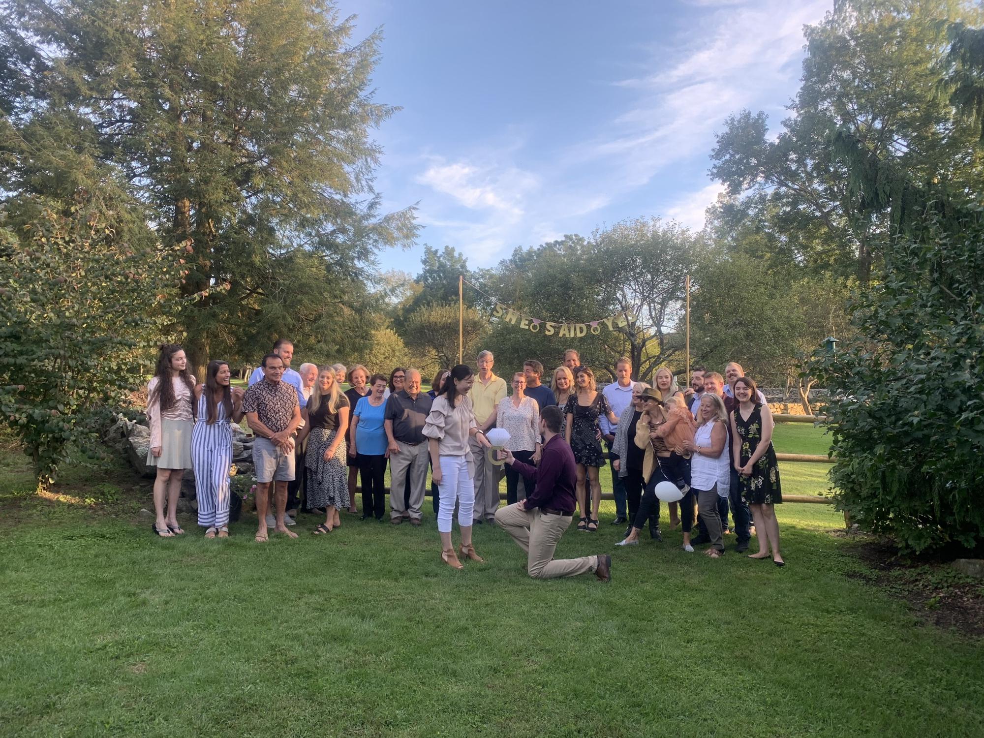 Engagement party September 2021