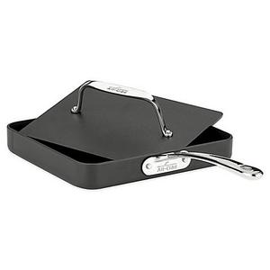 All-Clad B1 Hard Anodized Nonstick 10-Inch Panini Pan and Press