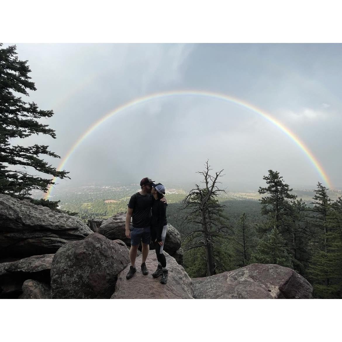 Double rainbow, OH MY GOD!