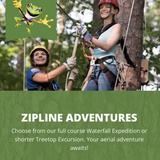 ZipQuest - Waterfall & Treetop Adventure