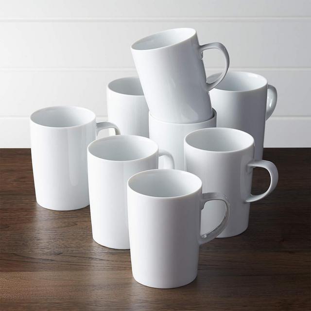 Set of 8 Verge Latte Mugs
